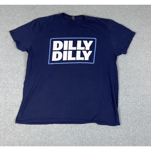 Bud Ligt Other - Bud Light Dilly Dilly T Shirt 2XL Blue Short Sleeve Philly Philly Funny NFL